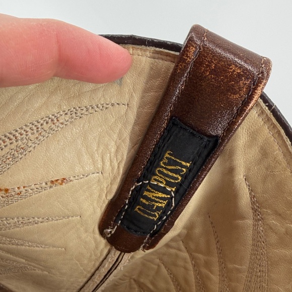 Dan Post Cowboy Boots in Brown 9D S33 - Picture 5 of 9